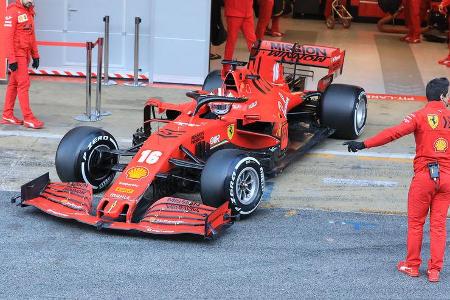 Charles Leclerc - Ferrari - F1-Test - Barcelona - 19. Februar 2020