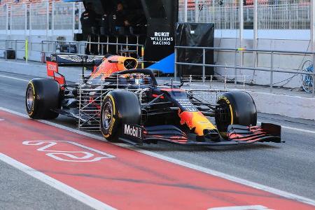 Alexander Albon - Red Bull - F1-Test - Barcelona - 19. Februar 2020