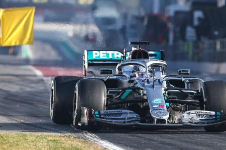 Lewis Hamilton - Mercedes - F1-Test - Barcelona - 20. Februar 2020