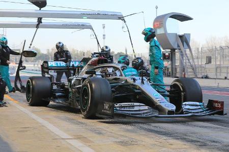 Lewis Hamilton - Mercedes - F1-Test - Barcelona - 20. Februar 2020