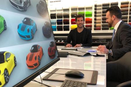 Porsche Exclusive Manufaktur Direct Printing Fingerabdruck