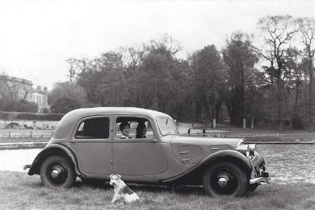 Citroën Traction Avant, Seitenansicht