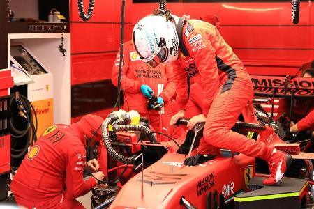 Sebastian Vettel - Ferrari - F1-Test - Barcelona - 26. Februar 2020