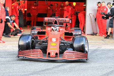 Sebastian Vettel - Ferrari - F1-Test - Barcelona - 26. Februar 2020