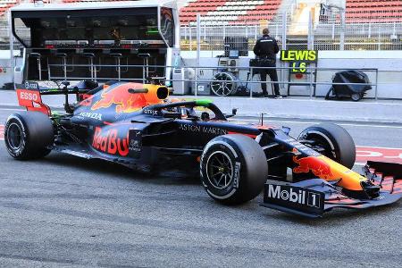 Alexander Albon - Red Bull - F1-Test - Barcelona - 26. Februar 2020