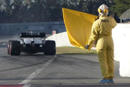 Lewis Hamilton - Mercedes - F1-Test - Barcelona - 26. Februar 2020