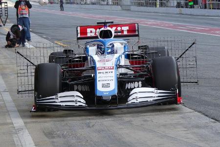 Nicholas Latifi - Williams - F1-Test - Barcelona - 26. Februar 2020