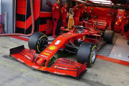 Sebastian Vettel - Ferrari - F1-Test - Barcelona - 26. Februar 2020