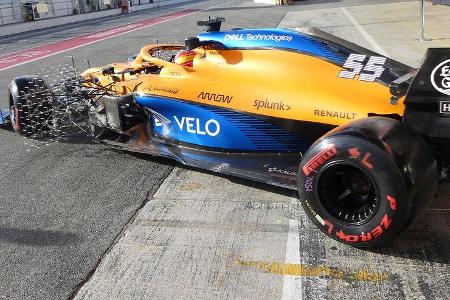 Carlos Sainz - McLaren - F1-Test - Barcelona - 26. Februar 2020