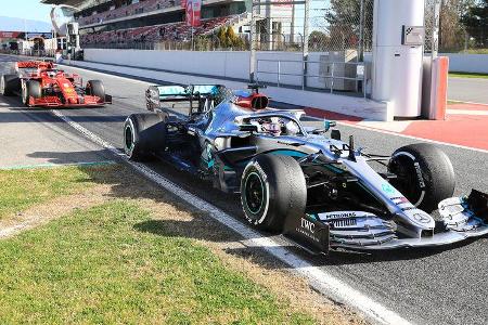 Lewis Hamilton - Mercedes - F1-Test - Barcelona - 26. Februar 2020