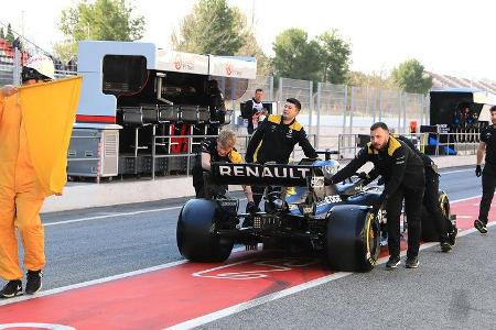 Daniel Ricciardo - Renault - F1-Test - Barcelona - 26. Februar 2020