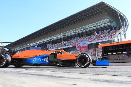 Carlos Sainz - McLaren - F1-Test - Barcelona - 26. Februar 2020