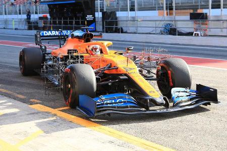 Carlos Sainz - McLaren - F1-Test - Barcelona - 26. Februar 2020