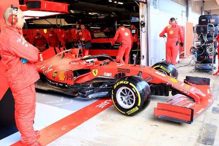 Sebastian Vettel - Ferrari - F1-Test - Barcelona - 26. Februar 2020