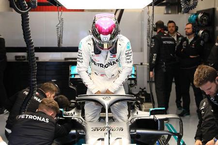 Lewis Hamilton - Mercedes - F1-Test - Barcelona - 26. Februar 2020