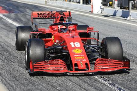 Charles Leclerc - Ferrari - F1-Test - Barcelona - 26. Februar 2020