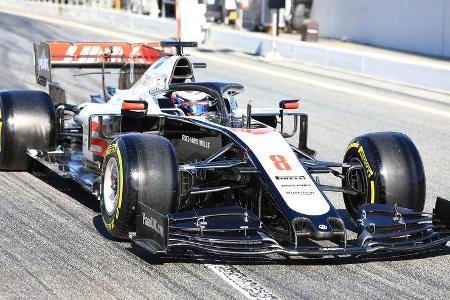 Romain Grosjean - Haas - F1-Test - Barcelona - 26. Februar 2020