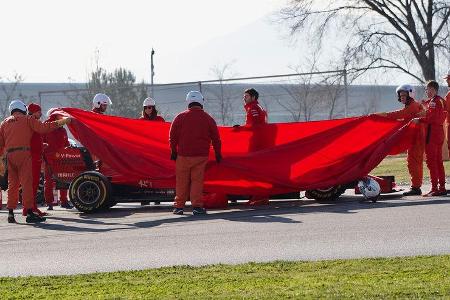 Sebastian Vettel - Ferrari - F1-Test - Barcelona - 21. Februar 2020