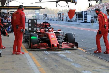 Sebastian Vettel - Ferrari - F1-Test - Barcelona - 21. Februar 2020