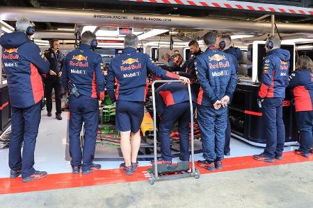 Red Bull - F1-Test - Barcelona - 21. Februar 2020