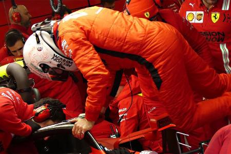 Sebastian Vettel - Ferrari - F1-Test - Barcelona - 21. Februar 2020
