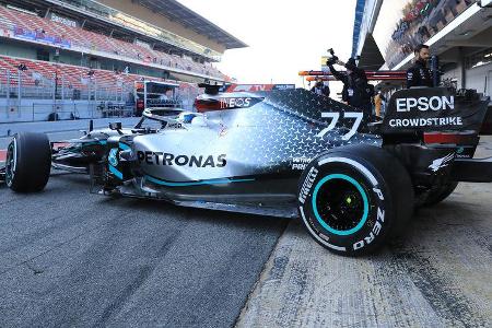 Valtteri Bottas - Mercedes - F1-Test - Barcelona - 21. Februar 2020