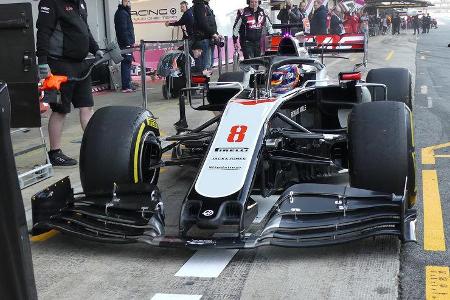 Romain Grosjean - Haas - F1-Test - Barcelona - 21. Februar 2020