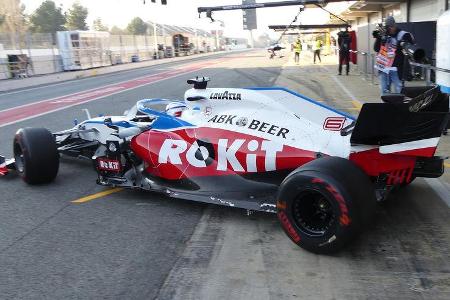 Nicholas Latifi - Williams - F1-Test - Barcelona - 21. Februar 2020