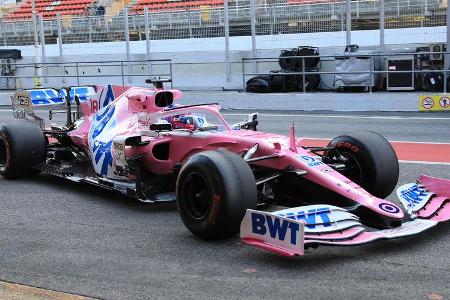 Lance Stroll - Racing Point - F1-Test - Barcelona - 21. Februar 2020