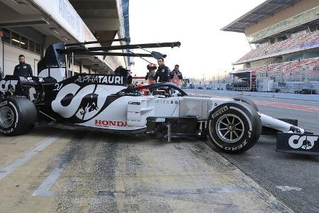 Daniil Kvyat - Alpha Tauri - F1-Test - Barcelona - 21. Februar 2020