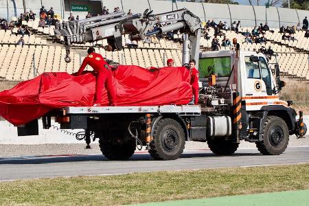 Sebastian Vettel - Ferrari - F1-Test - Barcelona - 21. Februar 2020