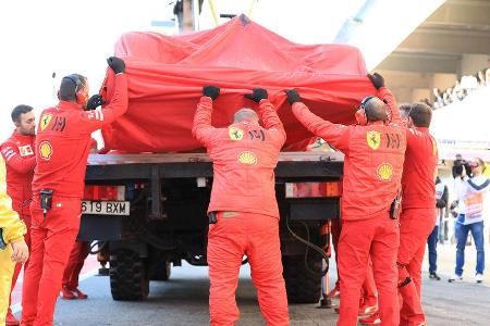 Sebastian Vettel - Ferrari - F1-Test - Barcelona - 21. Februar 2020