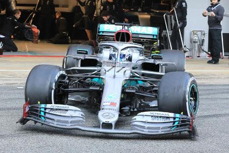 Valtteri Bottas - Mercedes - F1-Test - Barcelona - 21. Februar 2020