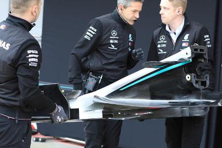 Valtteri Bottas - Mercedes - F1-Test - Barcelona - 21. Februar 2020