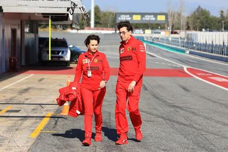 Mattia Binotto - Ferrari - F1-Test - Barcelona - 21. Februar 2020