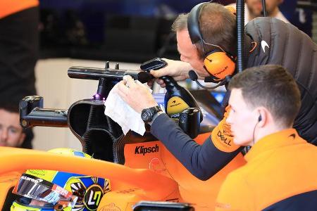 Lando Norris - McLaren - F1-Test - Barcelona - 21. Februar 2020