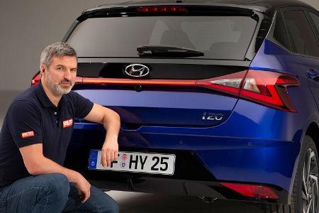 02/2020, Peter Wolkenstein mit dem neuen Hyundai i20