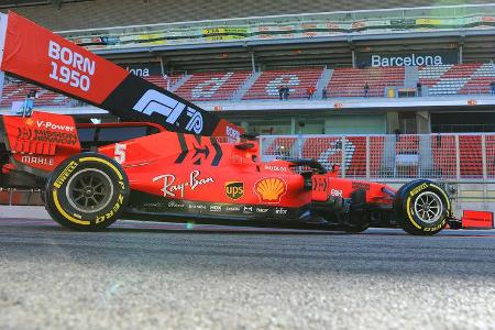 Sebastian Vettel - Ferrari - F1-Test - Barcelona - 26. Februar 2020