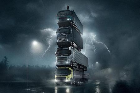 Volvo Lkw-Turm The Tower