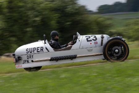 Morgan 3 Wheeler, Seitenansicht