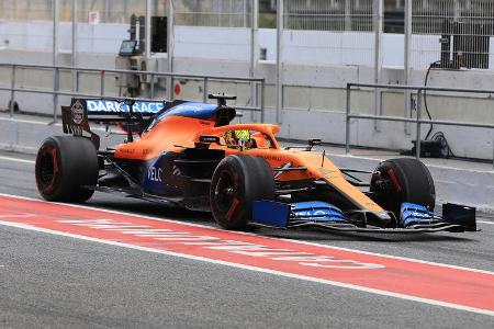 Lando Norris - McLaren - F1-Test - Barcelona - 27. Februar 2020