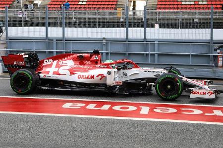 Antonio Giovinazzi - Alfa Romeo - F1-Test - Barcelona - 27. Februar 2020