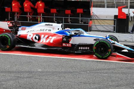 Nicholas Latifi - Williams - F1-Test - Barcelona - 27. Februar 2020