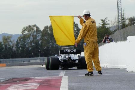 Valtteri Bottas - Mercedes - F1-Test - Barcelona - 27. Februar 2020