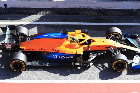 Lando Norris - McLaren - F1-Test - Barcelona - 27. Februar 2020