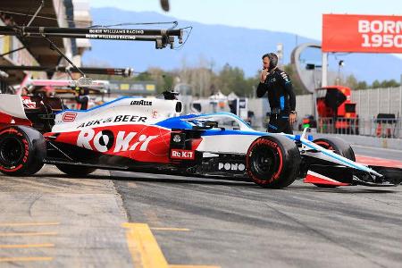 Nicholas Latifi - Williams - F1-Test - Barcelona - 27. Februar 2020