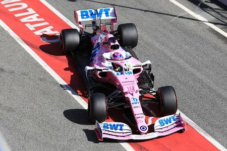 Lance Stroll - Racing Point - F1-Test - Barcelona - 27. Februar 2020