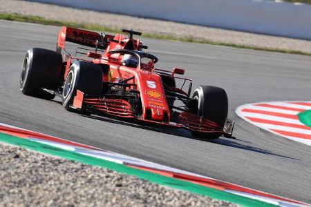 Sebastian Vettel - Ferrari - F1-Test - Barcelona - 27. Februar 2020