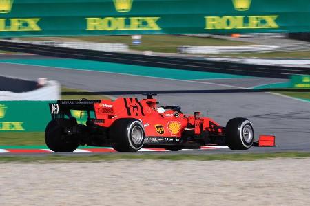 Sebastian Vettel - Ferrari - F1-Test - Barcelona - 27. Februar 2020