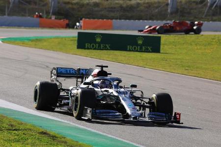 Lewis Hamilton - Mercedes - F1-Test - Barcelona - 27. Februar 2020